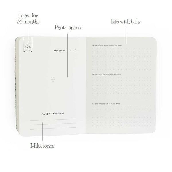 Baby guided journal