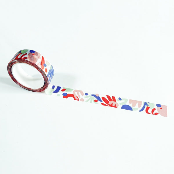 Washi tape tulips