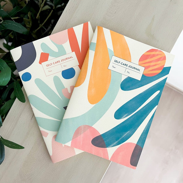 Self care journal tulips