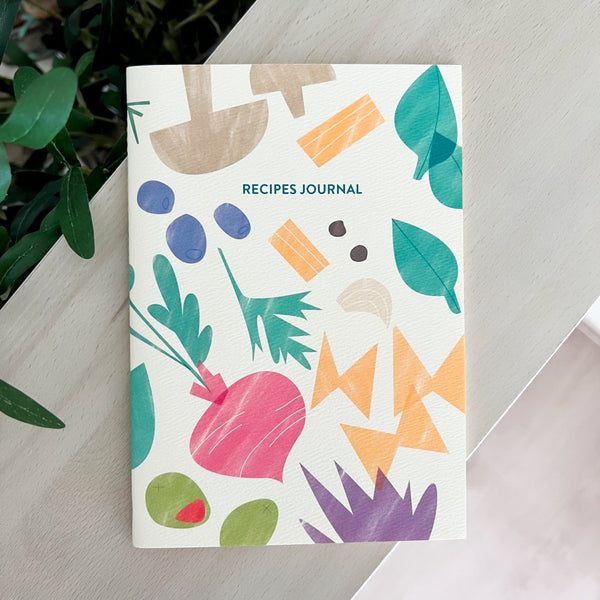 Recipes journal freshly