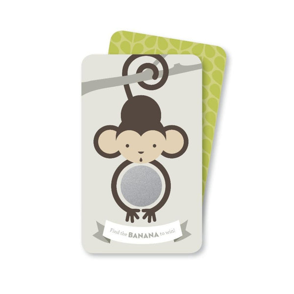 Monkey scratch-off game