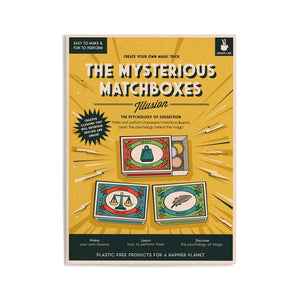 Magic matchboxes illusion