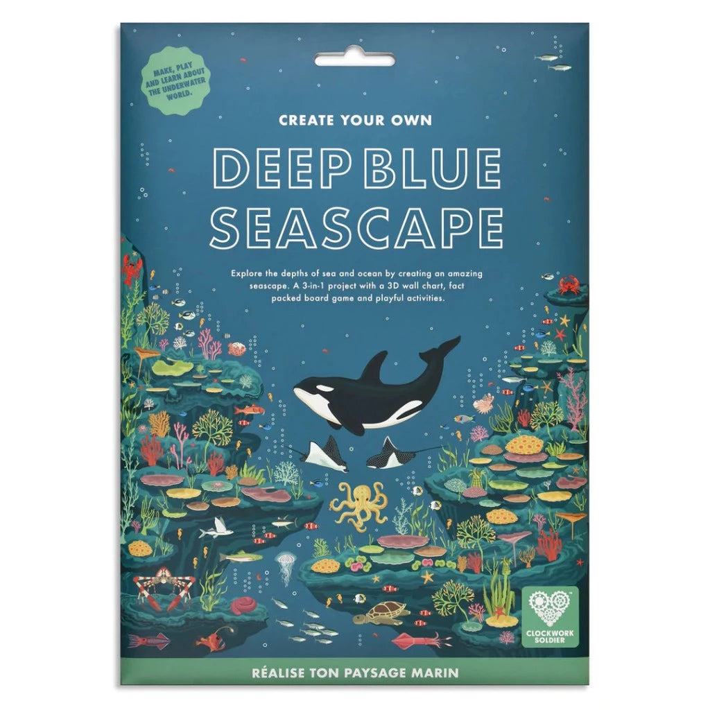 Deep blue seascape
