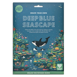 Deep blue seascape